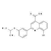 8-Chloro-2-(3-isopropoxyphenyl)quinoline-4-carboxylic acid