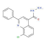 8-Chloro-2-phenylquinoline-4-carbohydrazide
