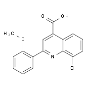 8-Chloro-2-(2-methoxyphenyl)quinoline-4-carboxylic acid