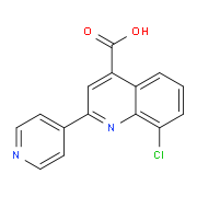 8-Chloro-2-pyridin-4-ylquinoline-4-carboxylic acid