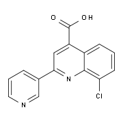 8-Chloro-2-pyridin-3-ylquinoline-4-carboxylic acid