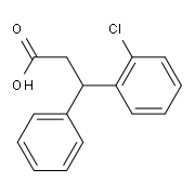 3-(2-Chlorophenyl)-3-phenylpropanoic acid