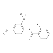 4-Formyl-2-methoxyphenyl 2-chlorobenzoate