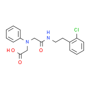 [(2-{[2-(2-Chlorophenyl)ethyl]amino}-2-oxoethyl)-(phenyl)amino]acetic acid