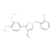 1-(2-Chlorobenzyl)-3-(3,4-dimethoxyphenyl)-1H-pyrazole-4-carbaldehyde