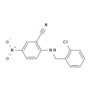 2-[(2-Chlorobenzyl)amino]-5-nitrobenzonitrile