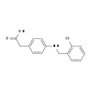 {4-[(2-Chlorobenzyl)amino]phenyl}acetic acid