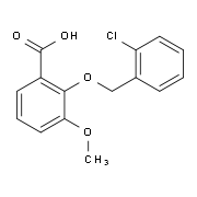 2-[(2-Chlorobenzyl)oxy]-3-methoxybenzoic acid