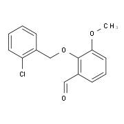 2-[(2-Chlorobenzyl)oxy]-3-methoxybenzaldehyde