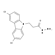 3-(3,6-Dichloro-9H-carbazol-9-yl)propanohydrazide