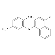 2-[(4-Chloro-1-naphthyl)oxy]-4-methylphenylamine
