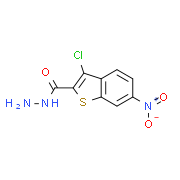 3-Chloro-6-nitro-1-benzothiophene-2-carbohydrazide