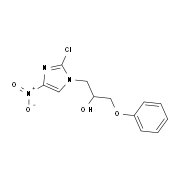 1-(2-Chloro-4-nitro-1H-imidazol-1-yl)-3-phenoxypropan-2-ol