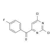 (2,6-Dichloropyrimidin-4-yl)-(4-fluorophenyl)methanone