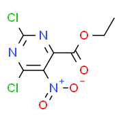 Ethyl 2,6-dichloro-5-nitropyrimidine-4-carboxylate