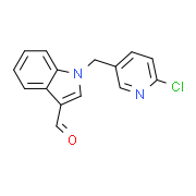 1-[(6-Chloro-3-pyridinyl)methyl]-1H-indole-3-carbaldehyde