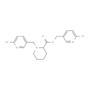1-(6-Chloro-pyridin-3-ylmethyl)-piperidine-2-carboxylic acid 6-chloro-pyridin-3-ylmethyl ester