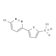 5-(6-Chloropyridazin-3-yl)thiophene-2-sulfonyl chloride