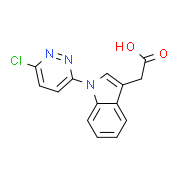 2-[1-(6-Chloro-3-pyridazinyl)-1H-indol-3-yl]acetic acid