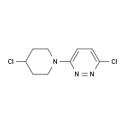 3-chloro-6-(4-chloropiperidin-1-yl)pyridazine