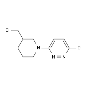 3-chloro-6-(3-(chloromethyl)piperidin-1-yl)pyridazine