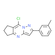 8-Chloro-2-m-tolyl-6,7-dihydro-5H-cyclopenta[d]-pyrazolo[1,5-a]pyrimidine