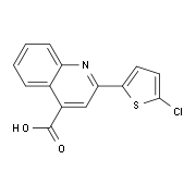 2-(5-Chlorothien-2-yl)quinoline-4-carboxylic acid