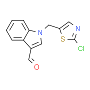 1-[(2-Chloro-1,3-thiazol-5-yl)methyl]-1H-indole-3-carbaldehyde