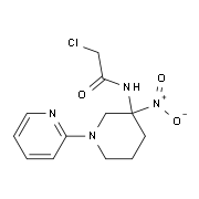 2-Chloro-N-(3 -nitro-3,4,5,6-tetrahydro-2H-[1,2 ]bipyridinyl-3-yl)-acetamide