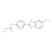 2-Chloro-N-[4-(6-methyl-1,3-benzothiazol-2-yl)-phenyl]acetamide