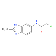 2-Chloro-N-(2-methyl-3H-benzoimidazol-5-yl)-acetamide