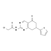 2-Chloro-N-[7-(2-furyl)-5-oxo-5,6,7,8-tetrahydroquinazolin-2-yl]acetamide