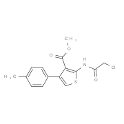 Methyl 2-[(chloroacetyl)amino]-4-(4-methylphenyl)-thiophene-3-carboxylate