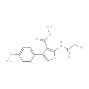 Methyl 2-[(chloroacetyl)amino]-4-(4-methoxyphenyl)thiophene-3-carboxylate