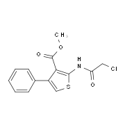 Methyl 2-[(chloroacetyl)amino]-4-phenylthiophene-3-carboxylate