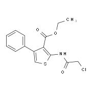 Ethyl 2-[(chloroacetyl)amino]-4-phenylthiophene-3-carboxylate