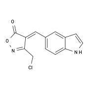 (4E)-3-(Chloromethyl)-4-(1H-indol-5-ylmethylene)-isoxazol-5(4H)-one