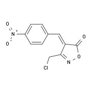 (4E)-3-(Chloromethyl)-4-(4-nitrobenzylidene)-isoxazol-5(4H)-one