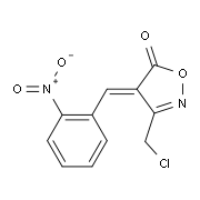(4E)-3-(Chloromethyl)-4-(2-nitrobenzylidene)-isoxazol-5(4H)-one