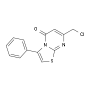 7-(Chloromethyl)-3-phenyl-5H-[1,3]thiazolo-[3,2-a]pyrimidin-5-one
