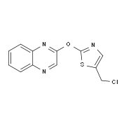 2-(5-Chloromethyl-thiazol-2-yloxy)-quinoxaline