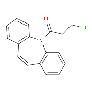 3-Chloro-1-dibenzo[b,f]azepin-5-yl-propan-1-one