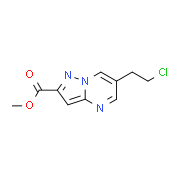 Methyl 6-(2-chloroethyl)pyrazolo[1,5-a]pyrimidine-2-carboxylate