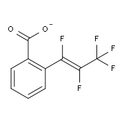 2-(Pentafluoropropenyl)benzoate