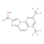 2,4-Bis(trifluoromethyl)imidazo[1,2-a][1,8]naphthyridine-8-carboxylic acid