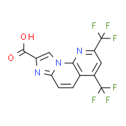 2,4-Bis(trifluoromethyl)imidazo[1,2-a][1,8]naphthyridine-8-carboxylic acid