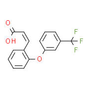 3-{2-[3-(Trifluoromethyl)phenoxy]phenyl}acrylicacid