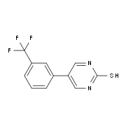 5-[3-(Trifluoromethyl)phenyl]-2-pyrimidinylhydrosulfide