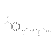 3-Methoxy-3-oxo-1-propenyl 4-(trifluoromethyl)benzenecarboxylate