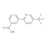 3-[5-(Trifluoromethyl)-2-pyridinyl]benzenecarboxylic acid